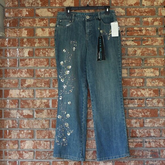 Blue Identity Blue Denim Jeans - Picture 1 of 5